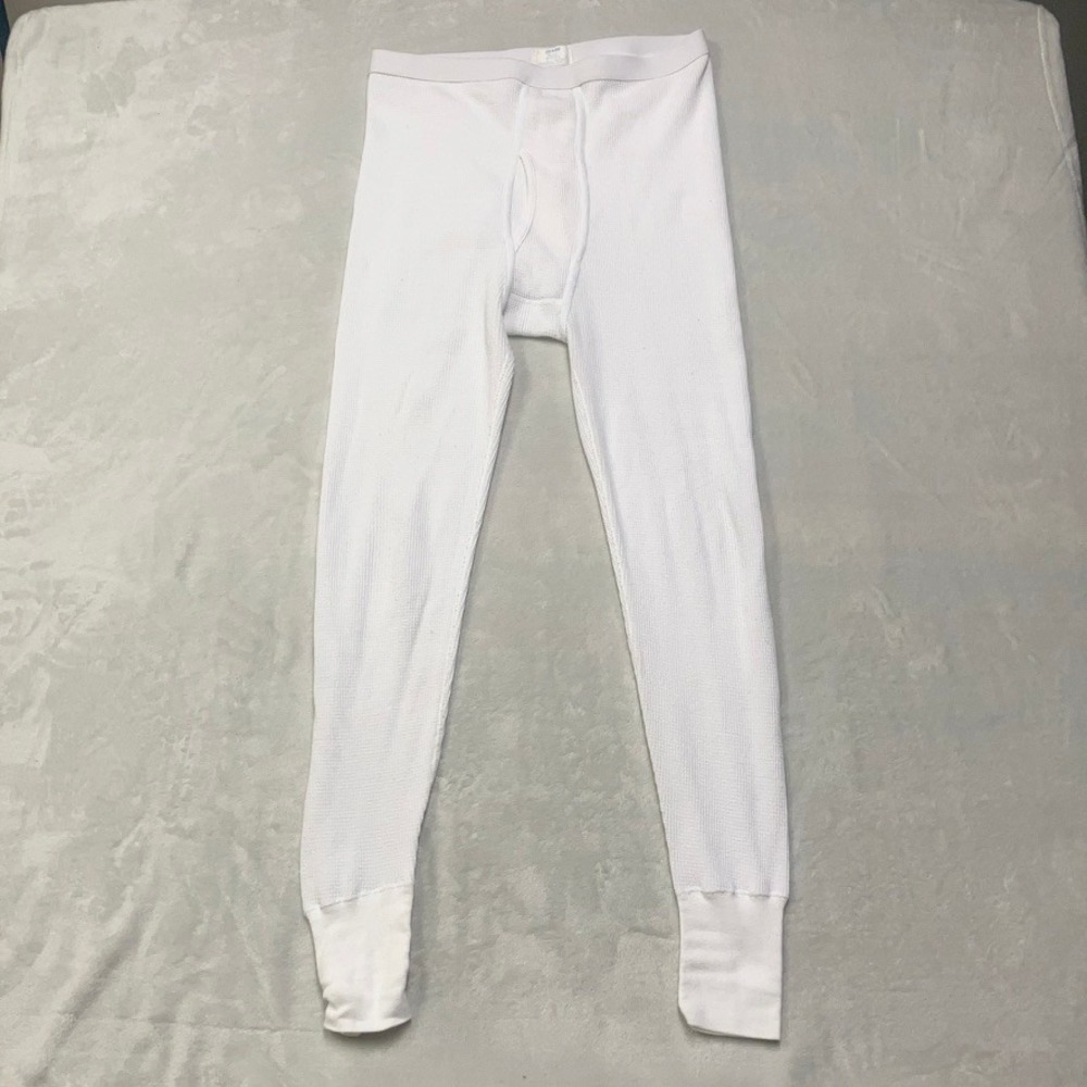Vintage 90s Sears Thermal Pants Long Johns Mens 44 White Waffle Knit‎ Canada